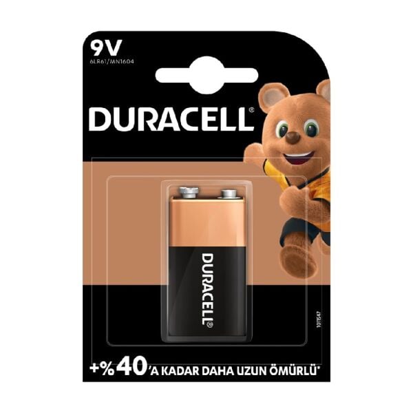 DURACELL 9 VOLT PİL
