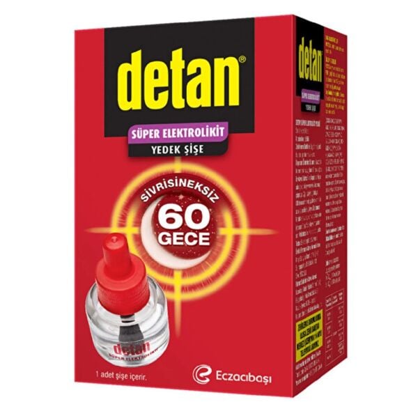 DETAN ELEKTROLİKİT YEDEK 60 GECE
