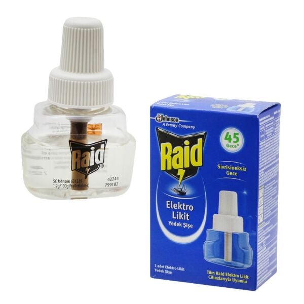 RAİD ELEKTRO LİKİT YEDEK 45 GECE