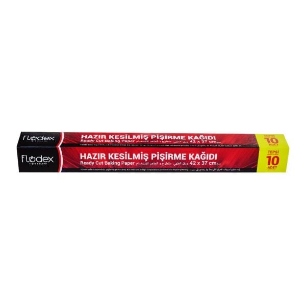 FLODEX HAZIR KESİLMİŞ PİŞİRME KAĞIT 10 LU