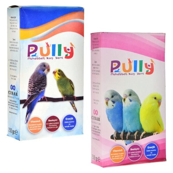 PULLY MUHABBET KUŞ YEMİ 250 GR