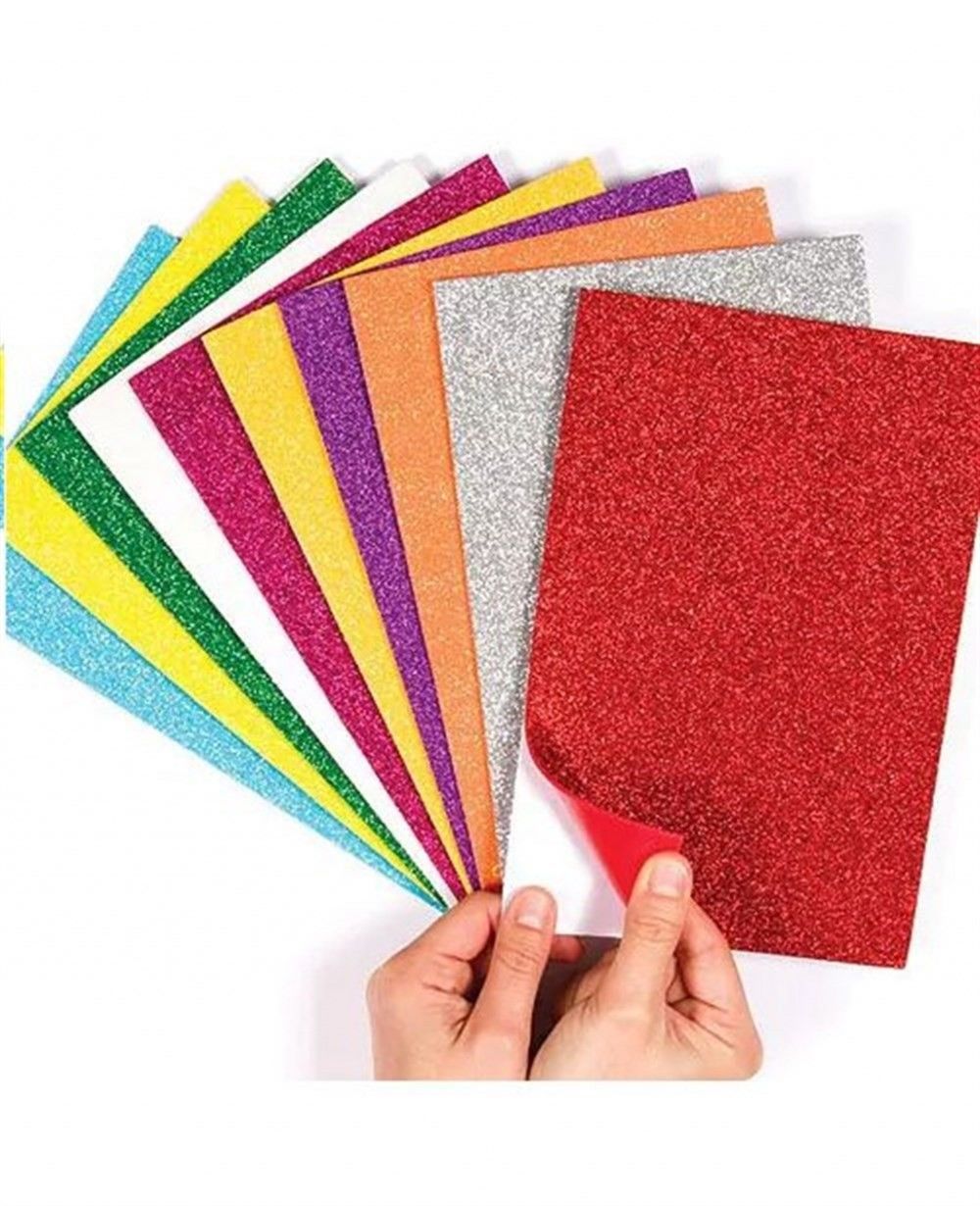 BU-BU SİMLİ YAPIŞKANLI EVA 20x30CM.10 RENK EV0038