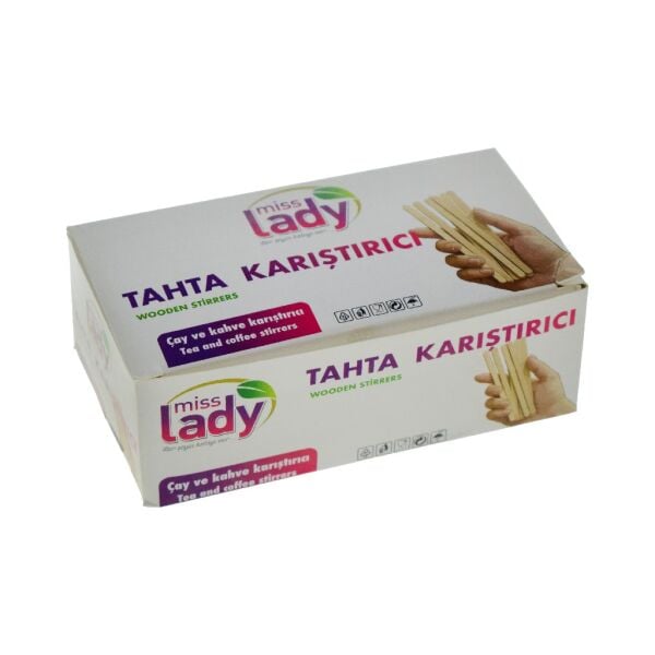 MİSS LADY BAMBU AHŞAP KARIŞTIRICI 450 Lİ