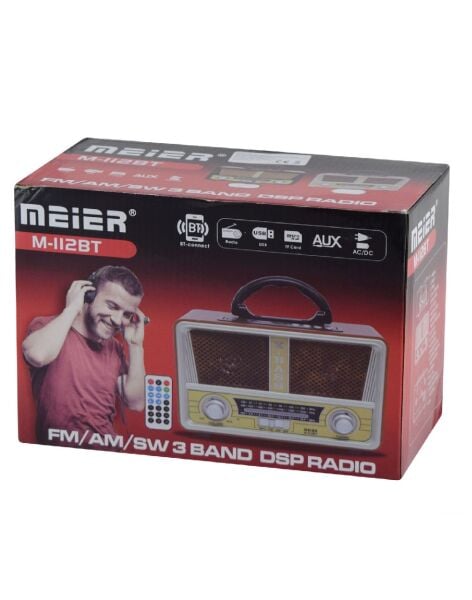 GLRTECH RADYO USB BLUETOOTH M-112BT