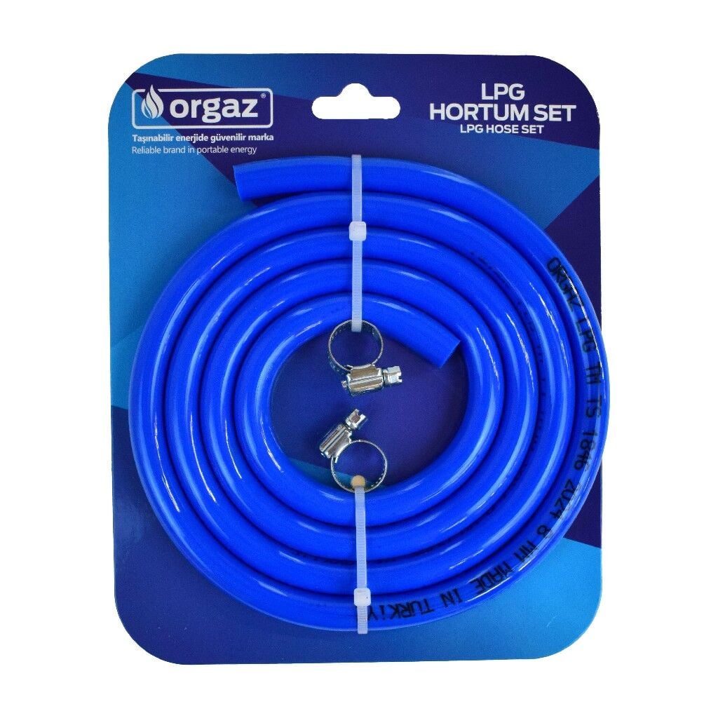 ORGAZ BH-808 8 LİK LPG TÜP HORTUM SET