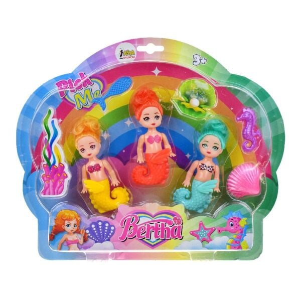 KARTELA 3LÜ DENİZ KIZI A8339-6021