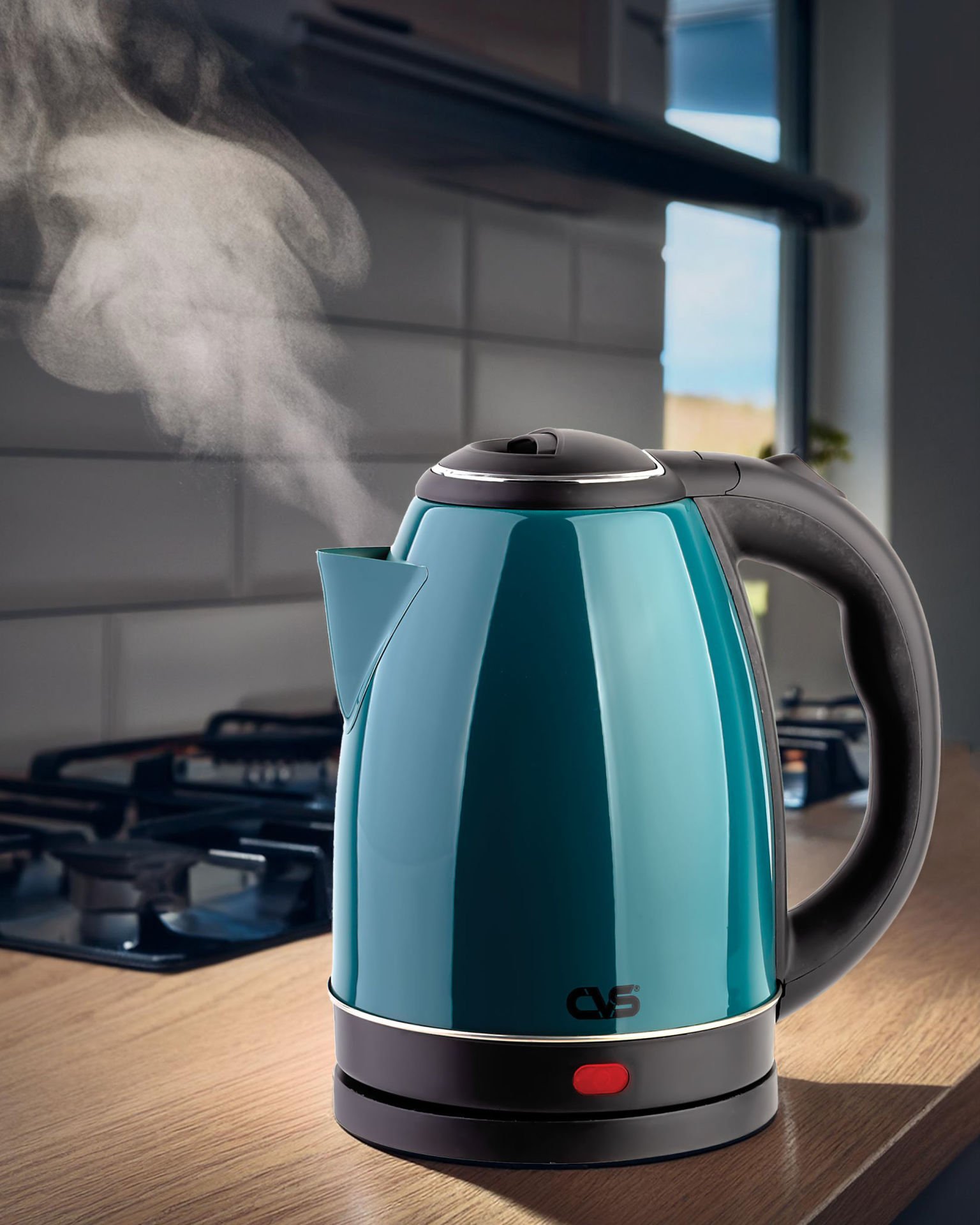CVS DN 00016 ÇELİK SU ISITICI KETTLE YEŞİL