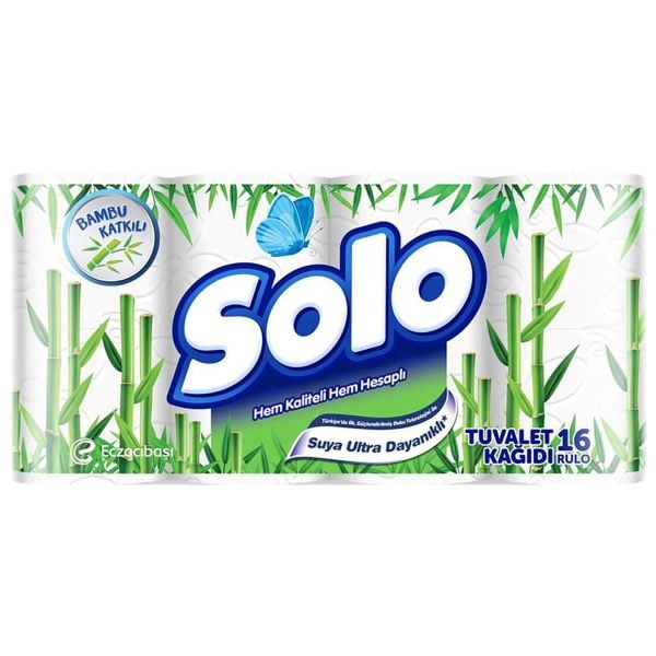 SOLO 16 LI TUVALET KAĞIT BAMBU