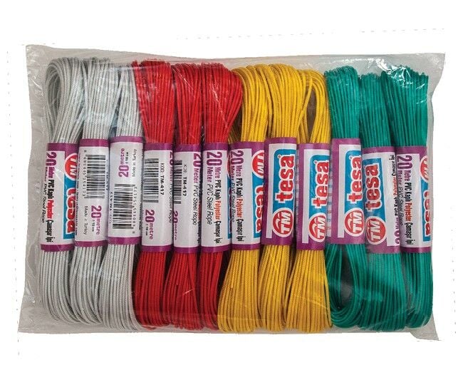 TESA ÇAMAŞIR İPİ PVC KAPLI 20 MT TM-417