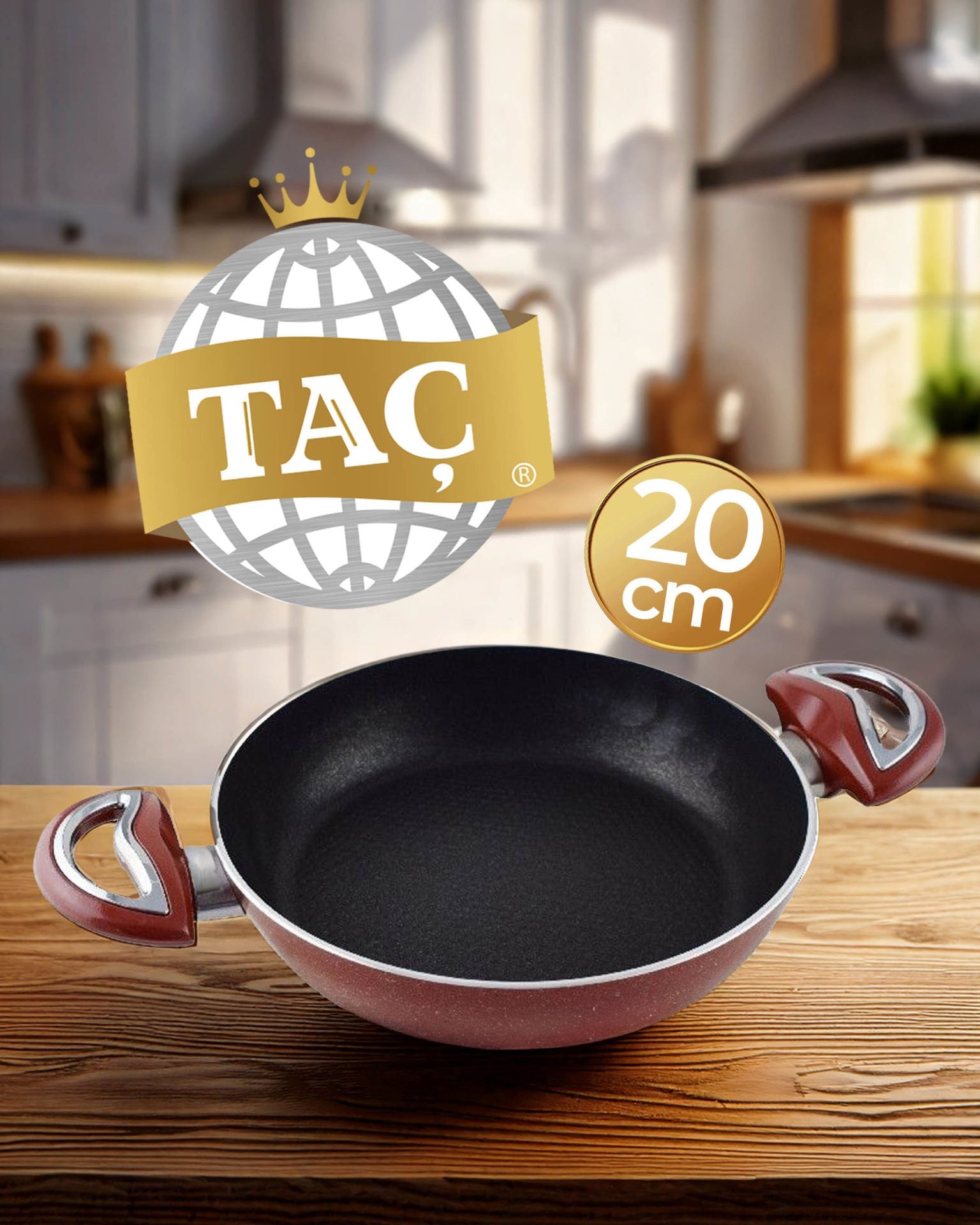 TAÇ GRANİT YUMURTA SAHANI 20CM