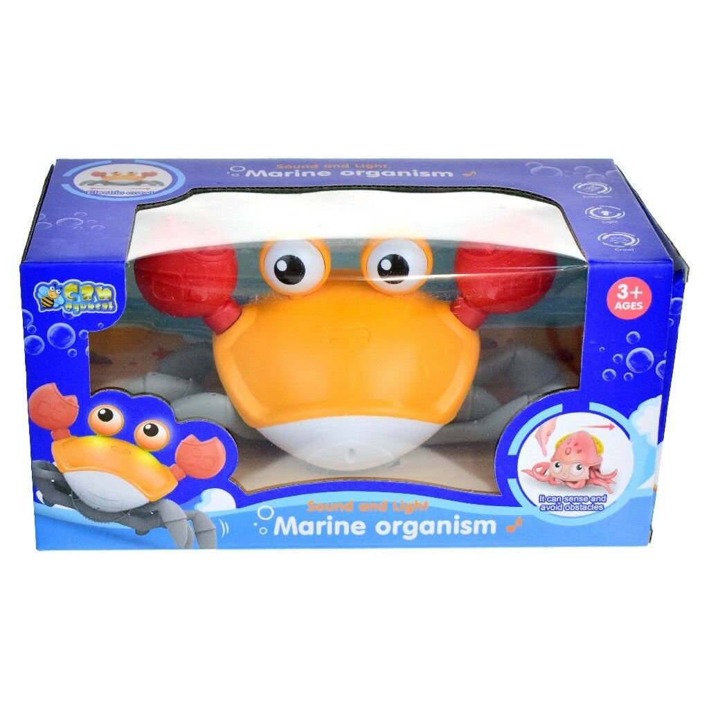 SESLİ IŞIKLI ŞARJLI SENSÖRLÜ YENGEÇ-AHTAPOT QC1Y