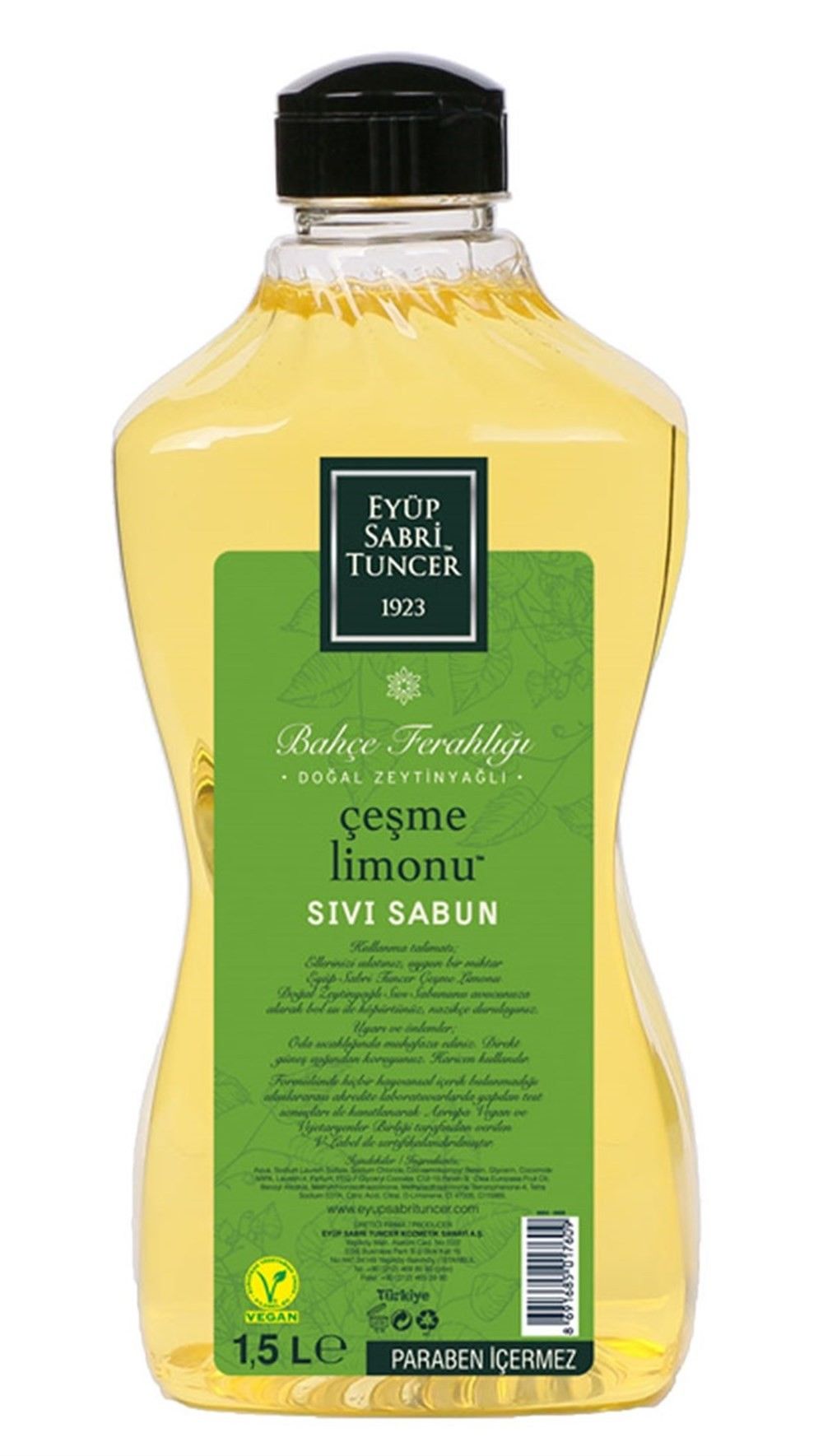 EYÜP SABRİ 1500 ML SIVI SABUN ÇEŞME LİMONU