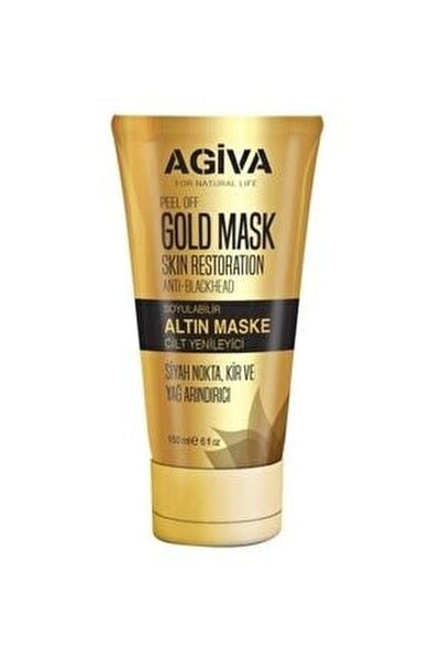 AGİVA GOLD YÜZ MASKE 150 ML SOYULABİLİR