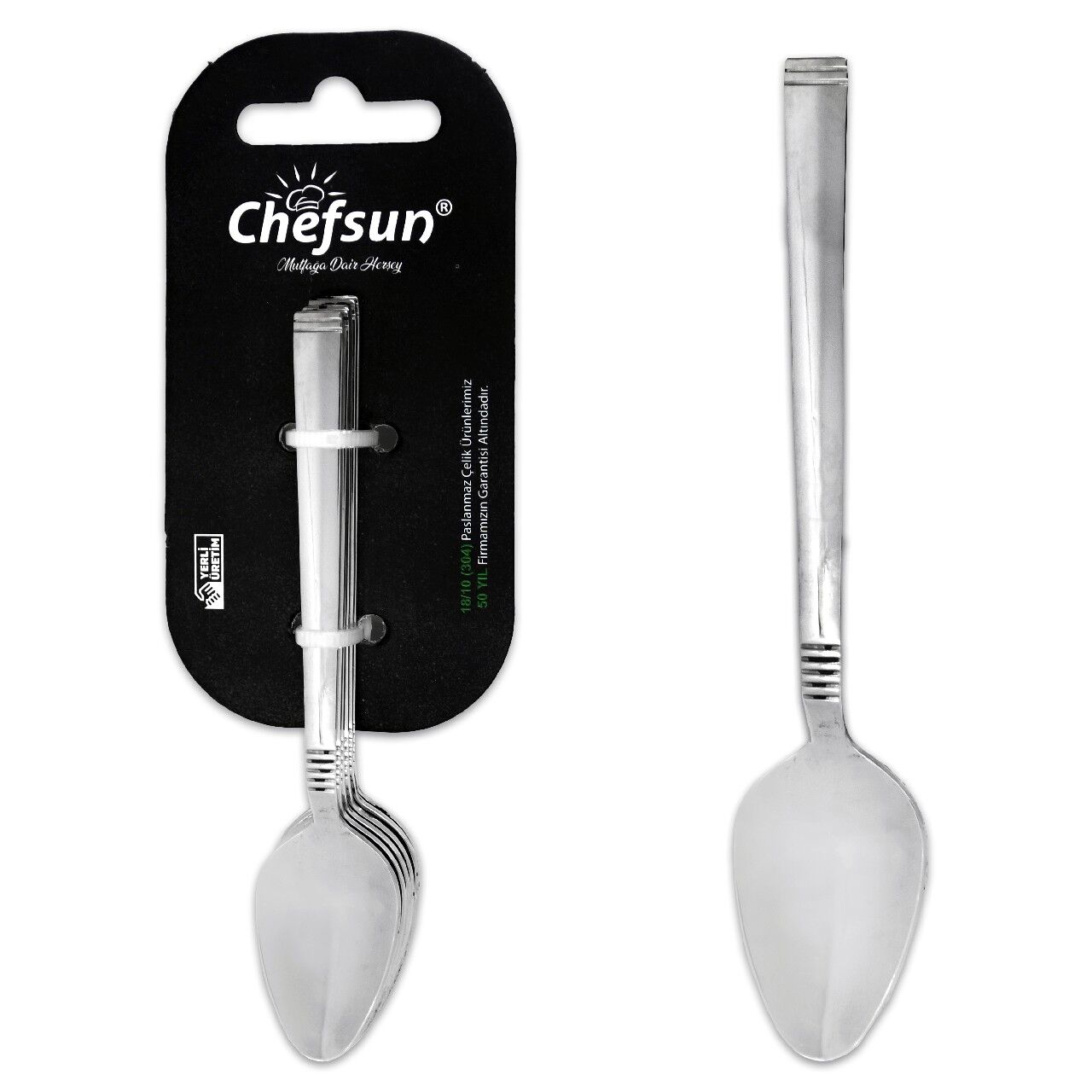 CHEFSUN YAKUT ÇAY KAŞIK 6 LI