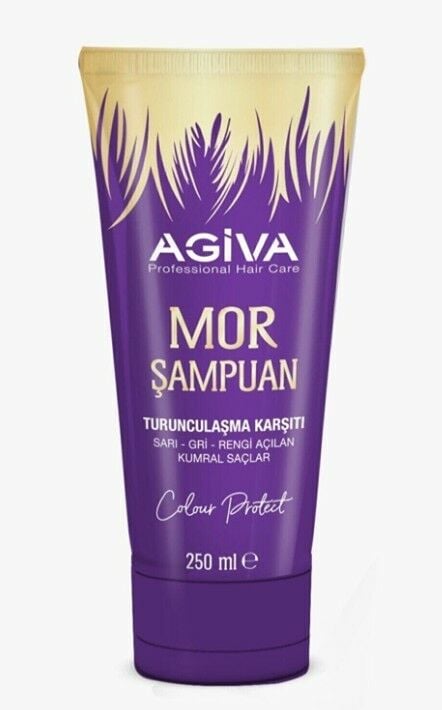 AGİVA 250 ML MOR ŞAMPUAN