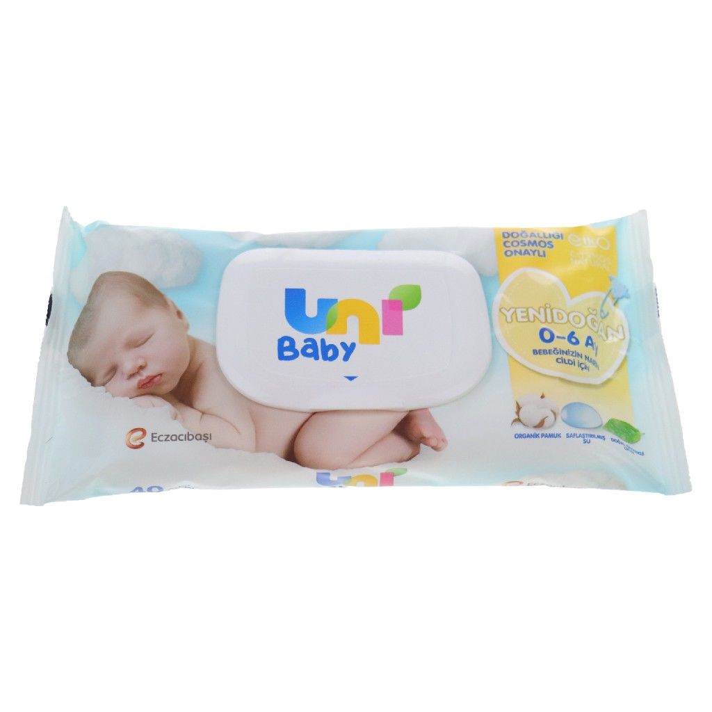 UNİ BABY ISLAK MENDİL YENİ DOĞAN 40 LI
