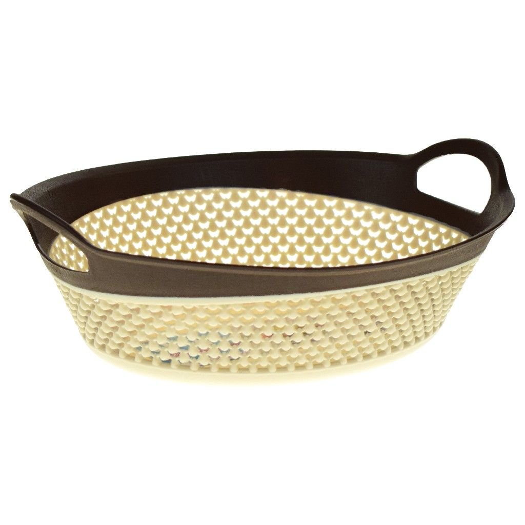 ÜÇSAN DAMLA DESEN ÇİFT RENK SEPET 2,6LT M1269