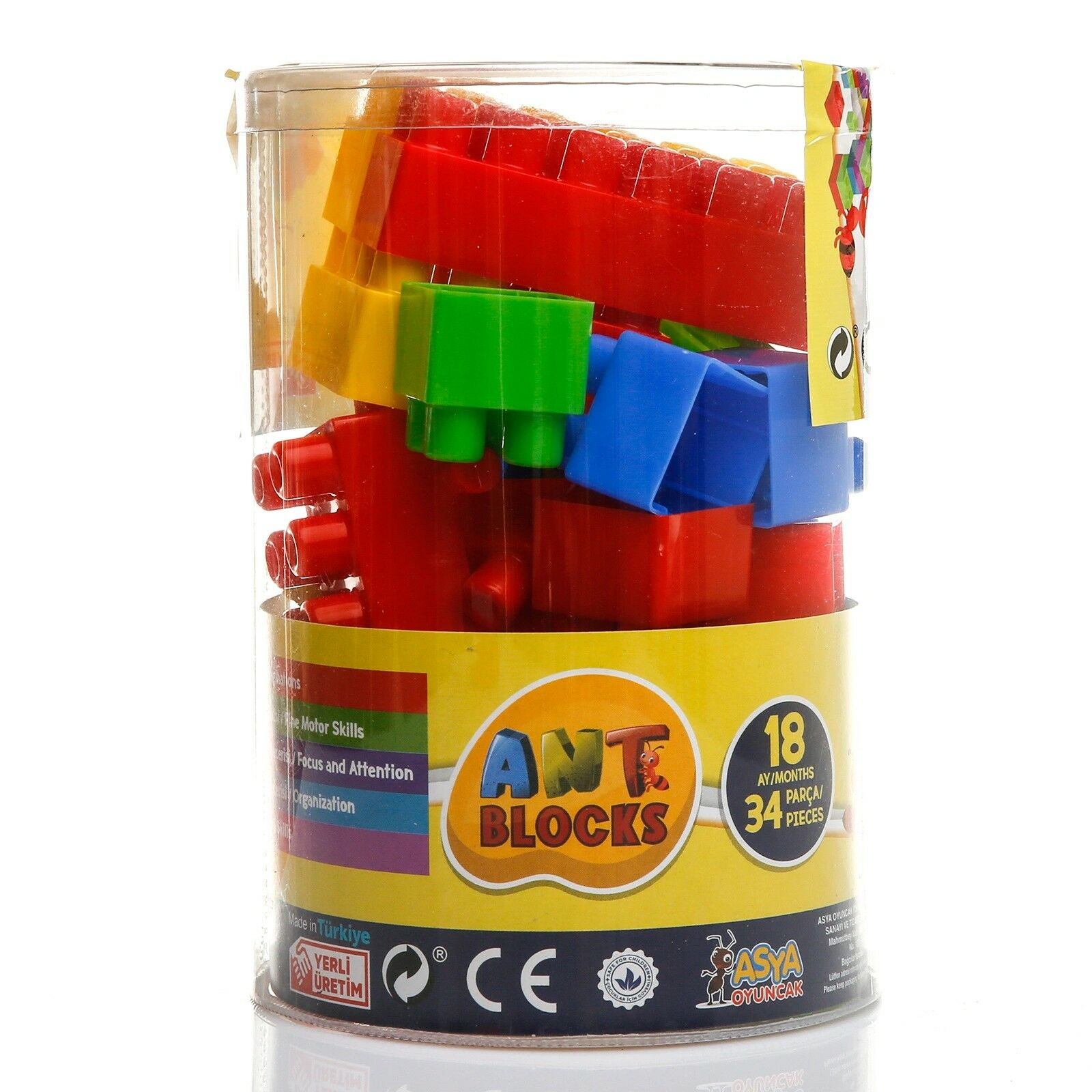 ASY ANT BLCKS AST.34 PARÇA LEGO ANT034