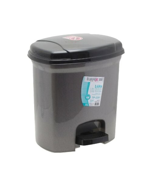 TUFFEX PEDALLI ÇÖP KOVASI LÜKS 3LT NO:1 TP 2201