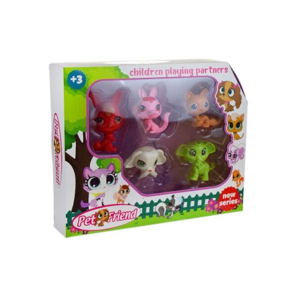 KMBY KUTULU 5 Lİ HAYVAN SET 2054