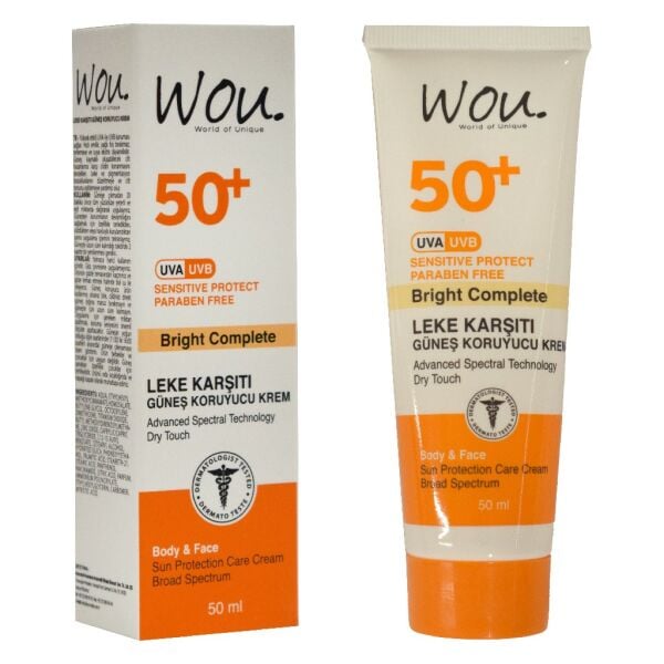 WOU LEKE KARŞITI GÜNEŞ KREMİ 50ML