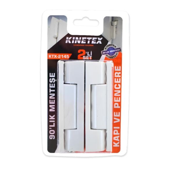 KNITEX B-4 MENTEŞE 90MM BEYAZ PVC VKM KTX-2145