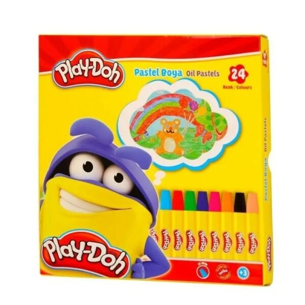 BU-BU PLAY-DOH PASTEL BOYA 24 RENK PLAY-PA004