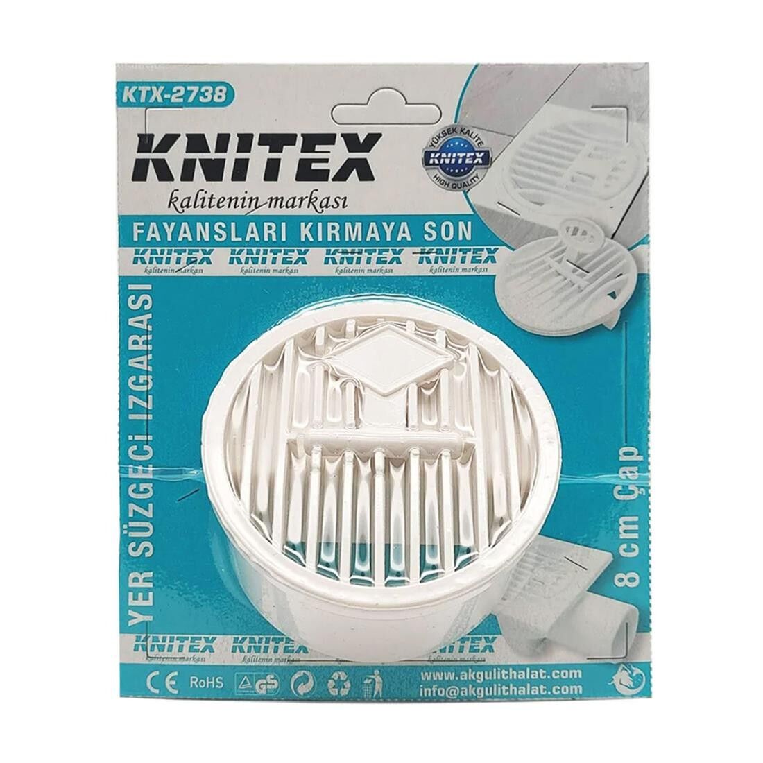 KNITEX 5 K-5 YER SİFONU SÜZGECİ KTX-2738