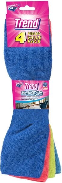 PAREX TREND MİKROFİBER TEMİZLİK BEZİ 4 LÜ