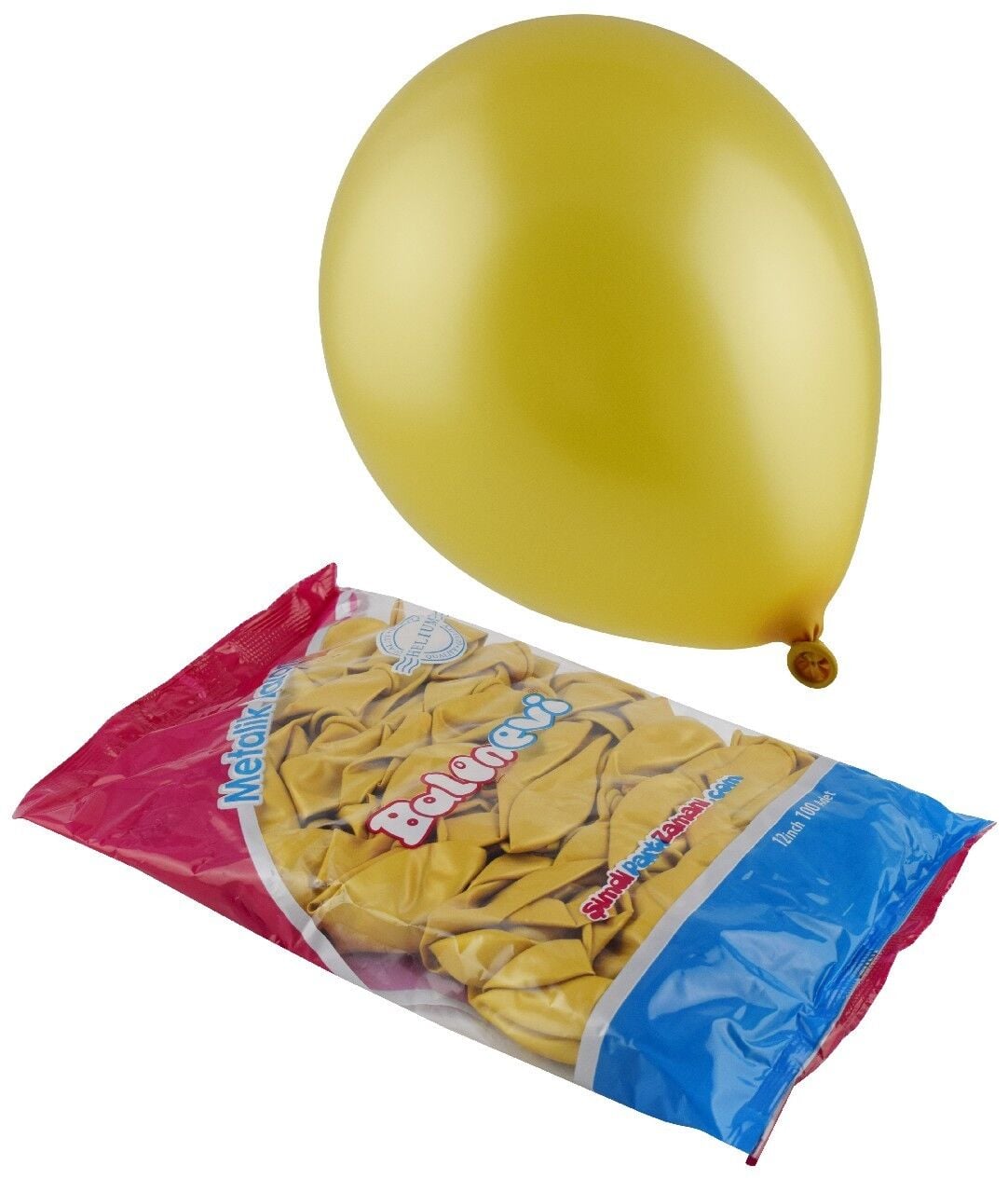 BALONEVİ METALİK GOLD BALON 12**